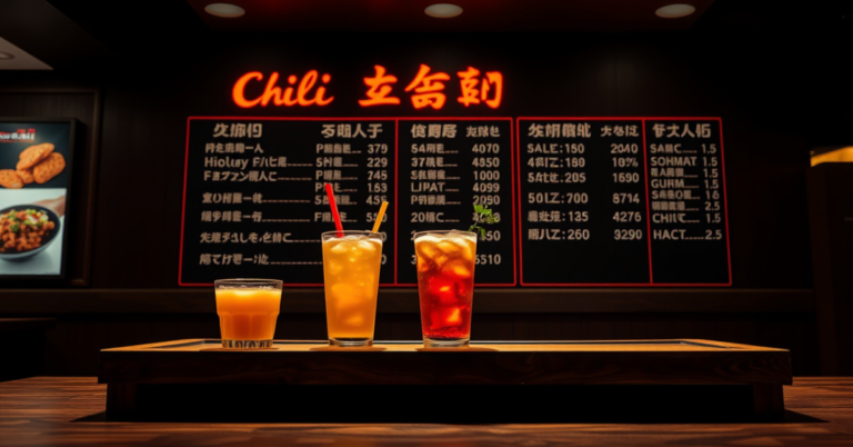 Chili’s Drink Menu With Prices For 2026