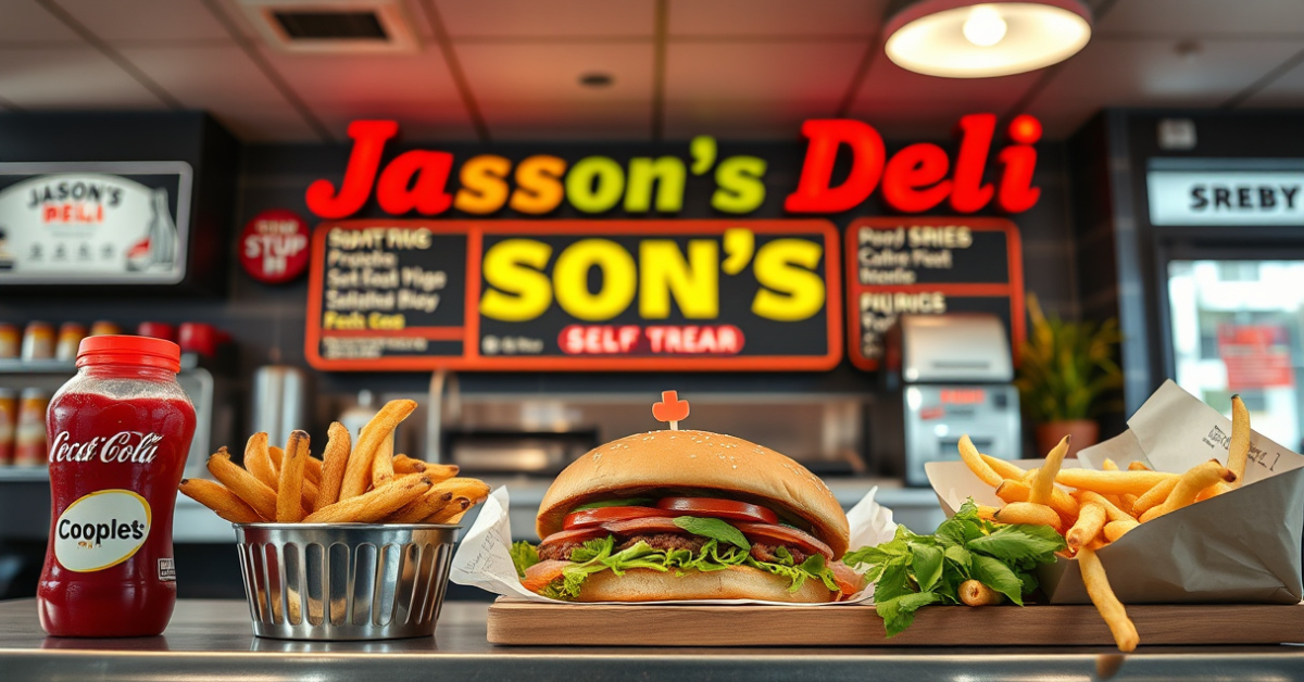 Jason’s Deli Menu With Prices For 2026