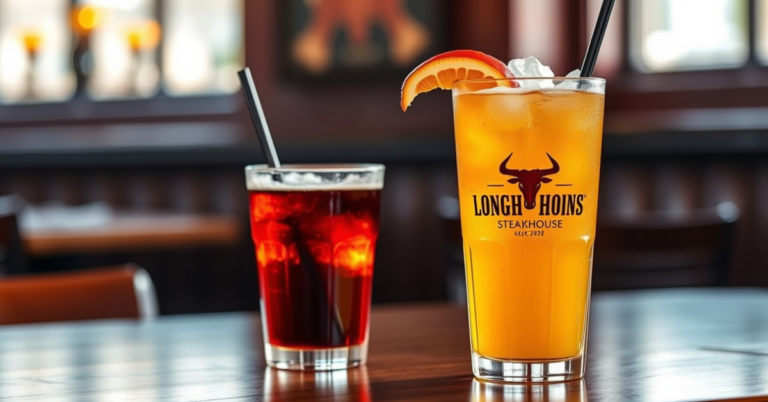 LongHorn Steakhouse Drink Menu With Prices For 2026