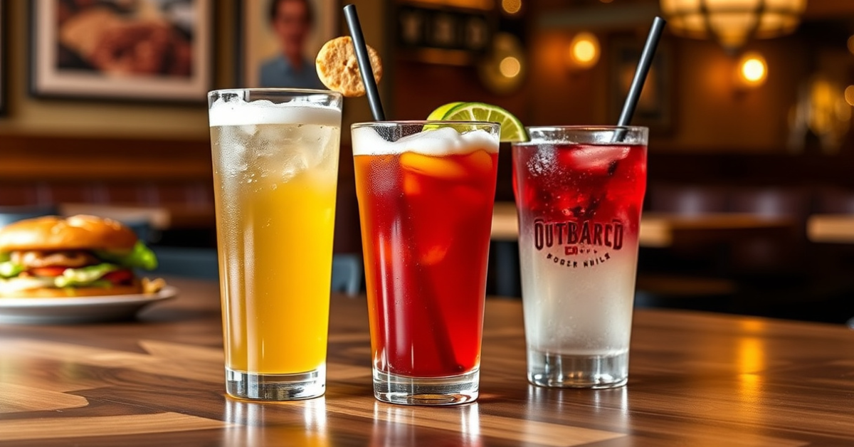 Outback Steakhouse Drink Menu With Prices For 2026