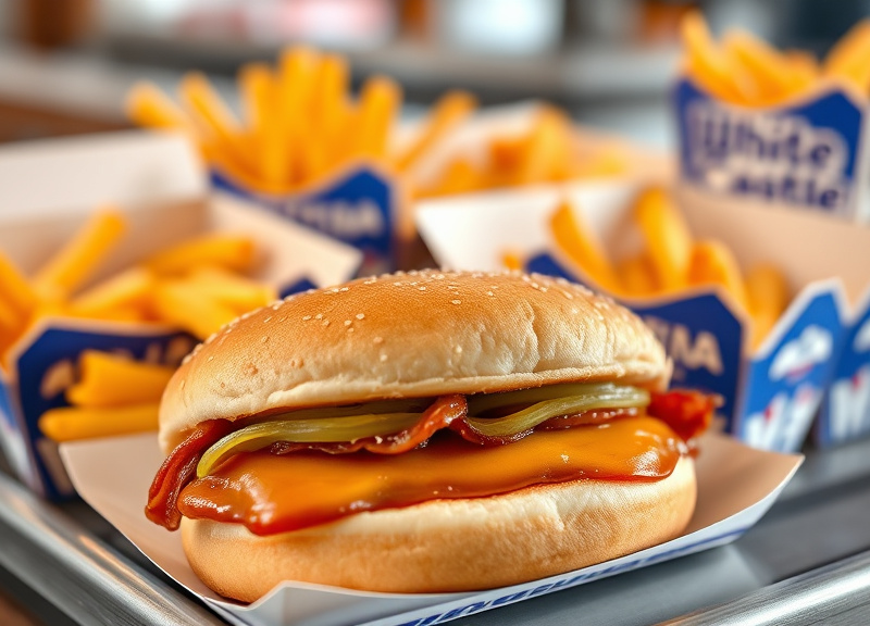 Are delivery and setup included in White Castle’s catering services?