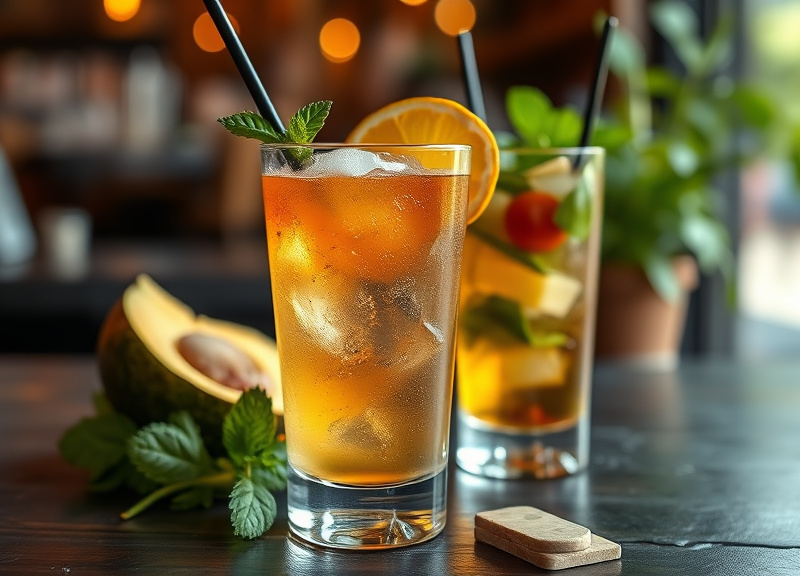 Are there vegan options available in the drinks menu?
