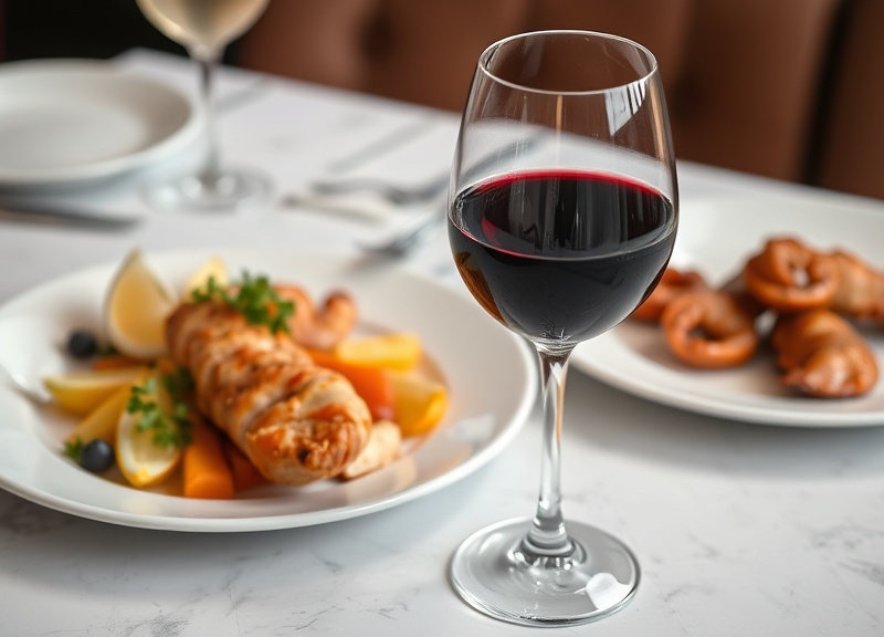 Can I get a wine pairing recommendation for seafood dishes?