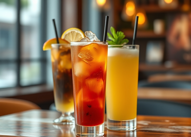 Can I order large or group servings from the Canvas drinks menu?