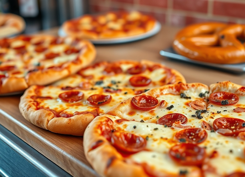 Specialty Pizzas & Pretzel Items